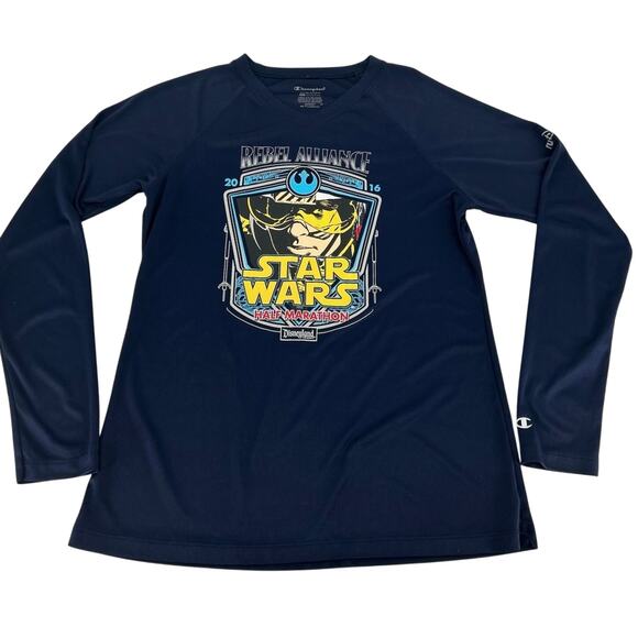 Disney Run Disney Star Wars Half Marathon Atheltic Top,  Women's M - Picture 1 of 5